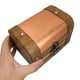 thumbnail image 2 of Joyero vintage de madera con cerradura, pequeño cofre del tesoro, caja de almacenamiento decorativa para guardar collares, pendientes, anillos y letras., 2 of 8