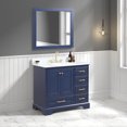 thumbnail image 2 of 36" Freestanding Bathroom Vanity with Sink - Navy Blue, 2 of 14