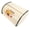 Champagne Strawberry, variant on BOKYAN Champagne Drum-Type Metal Bread Box for Kitchen Countertop Bread Storage Bin Organizer with Exquisite Macaron Pattern Space Saving Decor - 13.4 x 9.1 x 5.7 Inches