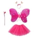 thumbnail image 1 of Traje de los niños Sunnimix De hadas Se Va Volando de lujo Rosa caliente, 1 of 7