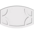 thumbnail image 1 of Ekena Millwork CMP26X17KY 17.37 x 26 in. Rectangle Kailey Architectural Grade PVC Contemporary Ceiling Medallion, 1 of 1