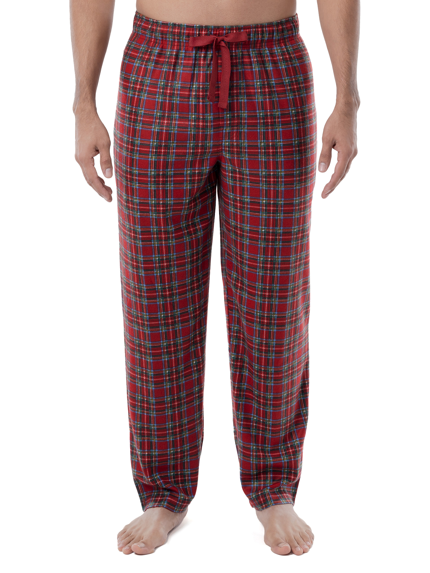 Fruit of the Loom Men's Holiday and Plaid Print Soft Microfleece Pajama Pant 2-Pack Bundle - image 13 of 15