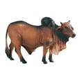 thumbnail image 2 of Simulación Vacas Juguetes Figuras Aprendizaje Educación Juguete Granja Animal Juguetes Playset Modelo de Ganado para Estantería Gabinete Decoración Marrón G-1pc Macarena Figuras de vaca, 2 of 8