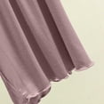 thumbnail image 6 of Costeam Womens High Waisted Five Point Pajama Shorts Solid Color Thin Soft Breathable Elastic Waist Lightweight Comfy Loose Fit Sleep Loungewear Bottoms, 6 of 6