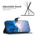 thumbnail image 2 of Premium PU Leather Wallet Case for Samsung Galaxy A42 5G, with Kickstand and Magnetic Closure Convenient Card Slots Cash Pocket Shockproof Protective Phone Cover for Samsung Galaxy A42 5G, Green, 2 of 7
