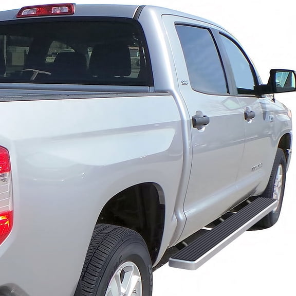 2007-2019 Toyota Tundra CrewMax Cab Hairline Finish 5 Inch Door to Door Side Bar Side Step Running Board