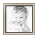 thumbnail image 2 of ArtToFrames 8" x 8" Silver Square with Beads Picture Frame, 8x8 inch Silver Wood Poster Frame (WOM-5286),  Pack, 2 of 8