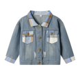 thumbnail image 2 of kamemir Rain Jacket For Boys Boys' Light Windbreaker Rain Jacket(Blue,6-12 Months), 2 of 6
