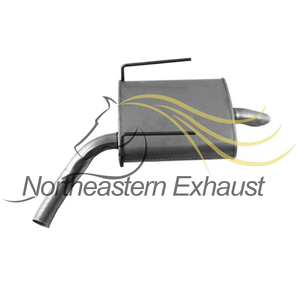 Northeastern Exhaust Flex Pipe, Resonator & Muffler Exhaust System Kit Fits 2009-2015 Chevrolet Traverse & Saturn Outlook 3.6L - Direct Fit | Stainless Steel