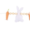 thumbnail image 2 of Guirnalda de zanahoria de conejito de Pascua, decoración de primavera, suministros para fiestas en casa, regalos para fiestas de Pascua, 2 of 10