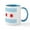 White/Blue Inside, variant on CafePress - Chicago Flag White Background Mug - 11 oz Ceramic Mug - Novelty Coffee Tea Cup