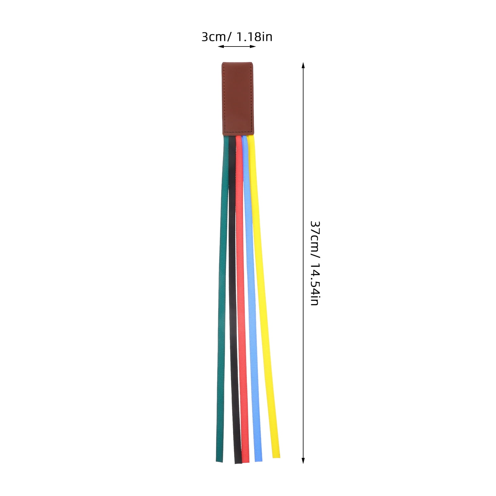 MLINS 15-Pack Colorful Ribbon Bookmarks, Page Markers for Books, Journals, Notebooks, and Organizing Pages