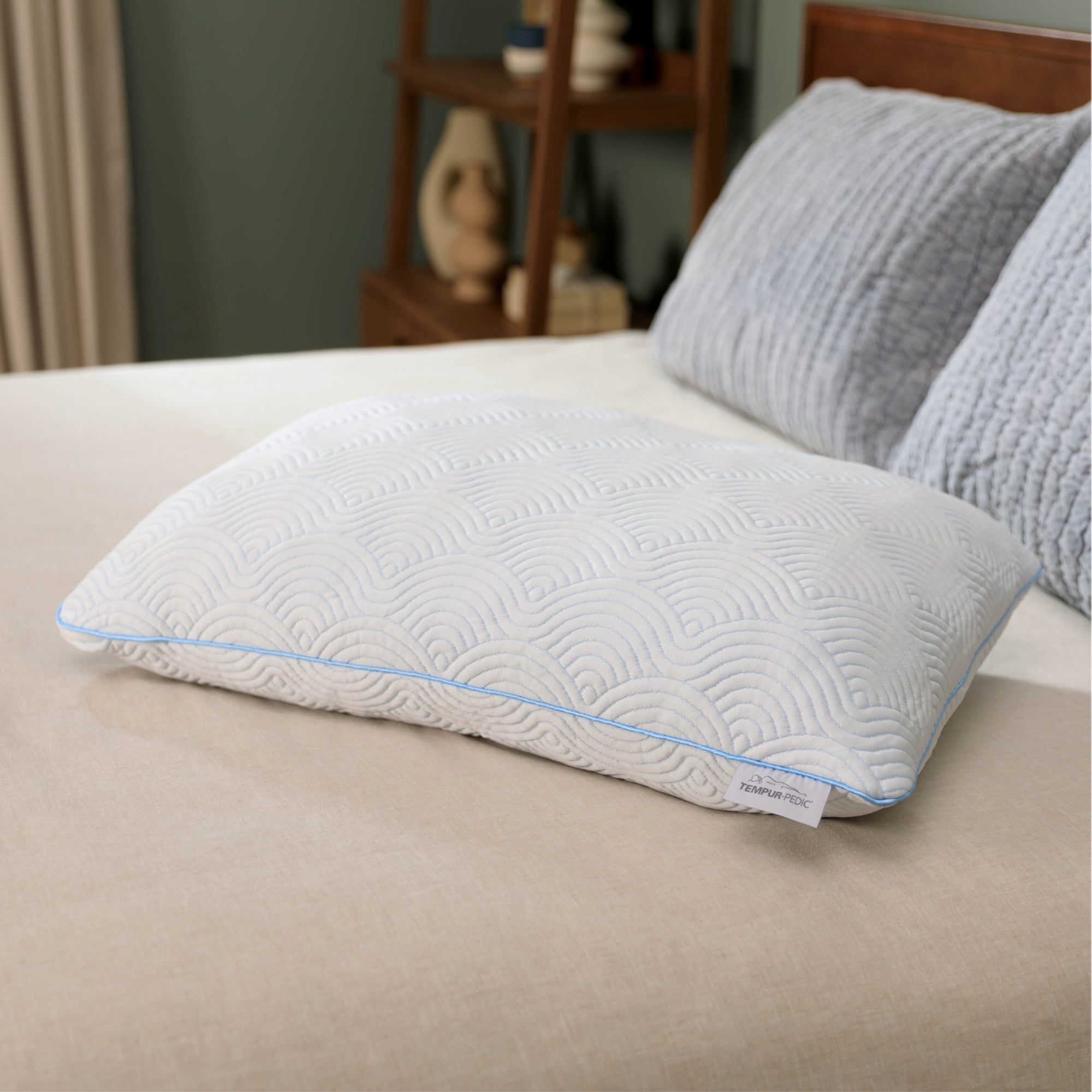 Tempur-Pedic Cloud Memory Foam Adjustable + Cooling Cover Pillow, Adult, Queen