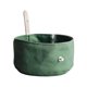 thumbnail image 1 of Comedero para mascotas, accesorio para mascotas, lona expandible, dispensador portátil, contenedor para perros Verde, 1 of 7