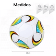 thumbnail image 3 of Balon Futbol Soccer No. 5 Laminado Color Amarillo azul y blanco, 3 of 5
