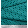 thumbnail image 2 of Soimoi Poly Georgette Tissu Imprimé Floral Artistique par la Cour 42 Pouces de Large, 2 of 3