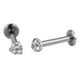 thumbnail image 4 of 4 Piezas De Plata Lip Ear Stud 3mm Sunnimix none, 4 of 8