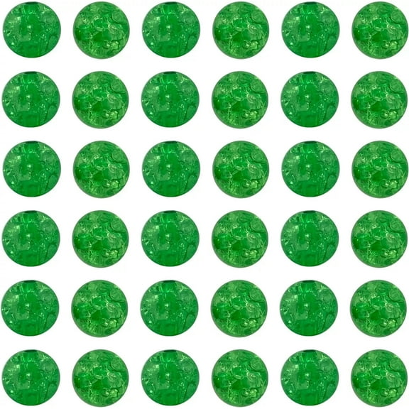 U8MO Glass Beads 12mm Emerald Green Crackle Beads Round Bulk Jewelry Making 150pcs