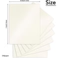 thumbnail image 2 of shiyou-Cream Cardstock, 60 Sheets, 8.5 x 11 Inches, 90lb, Ivory, Printer Paper for Card Making, Invitations, Business Cards, 2 of 4