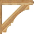 thumbnail image 3 of Ekena Millwork 8"W x 44"D x 44"H Balboa Rough Sawn Craftsman Outlooker, Western Red Cedar, 3 of 4