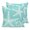Aqua, Teal, White, variant on Pillow Covers 16x16 Set of 2, Navy Blue Starfish Throw Pillow Covers Decorative Couch Cushion Cover, Summer Coastal Nautical Ocean Classic Microfiber Soft Pillowcases for Bedroom Living Room Sofa