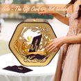 thumbnail image 4 of Personalized Wedding Card Box Rustic Wedding Decorations for Reception Ceremony Memory Keepsake Wooden Card Box with 4m 40LED Light String and Window for Wedding Party / Baby Shower / Honeymoon, 4 of 7