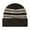 Brown, variant on TOPTIE Striped Beanie Hat for Men & Women Classic Warm Knit Cuffed Plain Toboggan Ski Skull Cap-NavyBlue