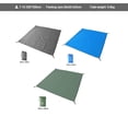 thumbnail image 6 of Waterproof Camping Tarp Lightweight to Cover Sun or Rain, Large Compact Tent Tarp Footprint for Ground or Under Tent, 6 of 6