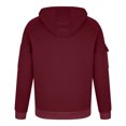 thumbnail image 4 of WAENQINLA Hoodies for Men Long Sleeve Quarter Zip Hooded Sweatshirt with Multi Pockets Outdoor Sports Workout Pullover Tops for Hiking Travel, 4 of 6