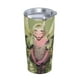 thumbnail image 2 of Vaso de 20 oz de Melanie Martinez, taza de viaje para automóvil con aislamiento al vacío de acero inoxidable, taza con pajita para bebidas calientes, té helado, café, 2 of 8