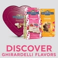 thumbnail image 2 of GHIRARDELLI Valentine's Day Strawberry Bark Chocolate SQUARES, 4.5 oz Bag, 2 of 14