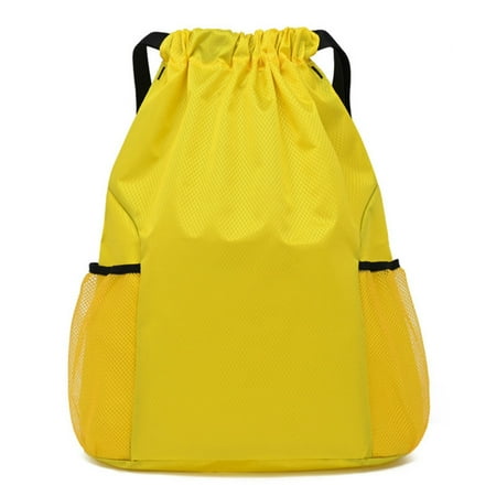 

Drawstring Backpack Gym Backpack Large Capacity Workout Sports Bag with Pockets