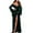 zb-Green, variant on Hvyesh Womens Long Velvet Robe Soft Cozy Bathrobe Sexy Sleepwear Bride Nightgown Solid Color Long Sleeve Belted Nightwear