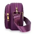 thumbnail image 4 of Bolso de mujer de tela Oxford con hilo de bordar a prueba de agua, bolso de hombro, bolso de madre de mediana edad, bolso de mensajero, bolso de tela informal para suegra, mochila estampada, 4 of 6