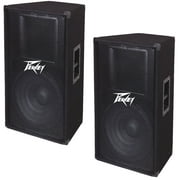 Peavey (2) Pv115 Pro Audio DJ Single 15" Passive 2-Way 800W Pa Speaker Pair New