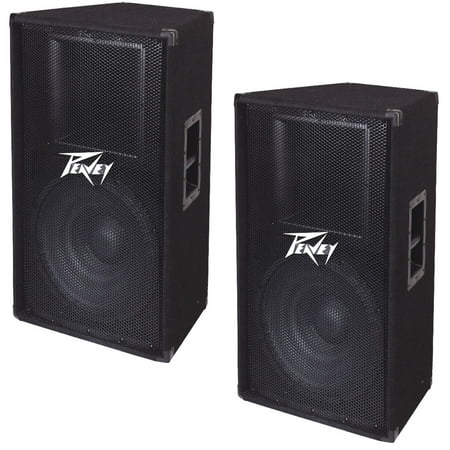 Peavey (2) Pv115 Pro Audio DJ Single 15" Passive 2-Way 800W Pa Speaker Pair New
