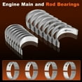 thumbnail image 7 of Unique Bargains 18Pcs Main and Rod Bearings Set Replacement for Buick Regal for Chevrolet Equinox for GMC Terrain 2.4L Engine 2000-2017 Replace No.21018819/21018825/12591093, 7 of 7