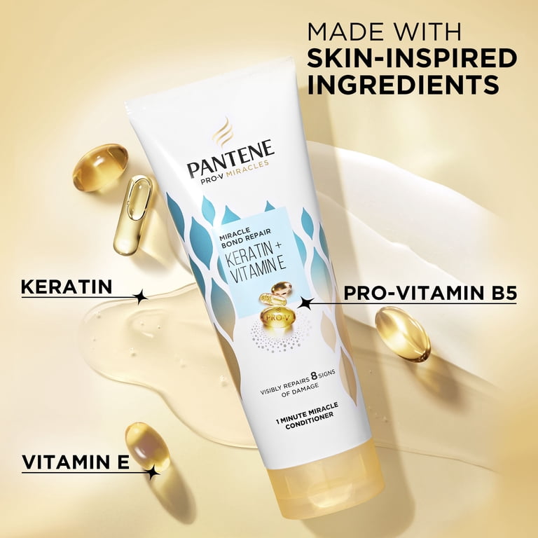 Pantene Bond Repair Keratin Vitamin E 1 Minute Miracle Conditioner
