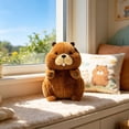 thumbnail image 4 of Guanglv Realistic Beaver Stuffed Animal Soft Cute Creature Soft Huggable for Kids Toddlers Nature Lovers Collectors, 4 of 6