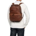 thumbnail image 4 of FRYE Logan Backpack Backpack Cognac Antique Pull Up One Size, 4 of 4
