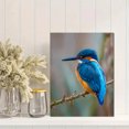 thumbnail image 2 of Kingfisher Bird Canvas Wall Art，Multi Room Decor for Home Bathroom Kitchen, 2 of 8