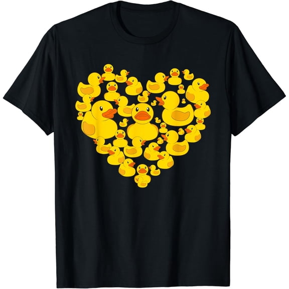 JOY Funny Rubber Duck Design For Men Women Rubber Ducky Lover T-Shirt