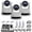 White, variant on 3 x PTZOptics Move SE PTZ Camera with 12x Optical Zoom + PTZOptics PT-JOY-G4 Controller