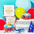 thumbnail image 3 of Thoughtfully Superhero Dog Birthday Cake, Peanut Butter Flavored Mini Cookie Cake Treat, Hand Decorated Hollow Biscuit Cake, 3 of 8