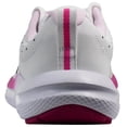 thumbnail image 3 of Tenis Under Armour Charged Assert 10 Mujer Blanco/Rosa Rebelde, 3 of 7