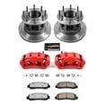 thumbnail image 2 of PowerStop Front Z36 Truck & Tow Brake Pad and Rotor Kit with Red Powder Coated Calipers Fits: FORD Select Models KC4597-36, 2 of 4