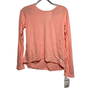 Soffe Girls' Long-Sleeve Dance Top Peach Bud Heather - XL