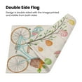 thumbnail image 5 of JOOCAR Garden Flag, Rabbit on Bike 12x18 Inch Reversible Garden Flag for Easter Outdoor Garden Holiday Yard Decoration, 5 of 5