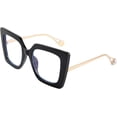 thumbnail image 1 of Gafas cuadradas de gran tamaño que bloquean la luz azul y alivian la fatiga visual, 1 of 5