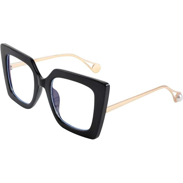 Gafas cuadradas de gran tamaño que bloquean la luz azul y alivian la fatiga visual